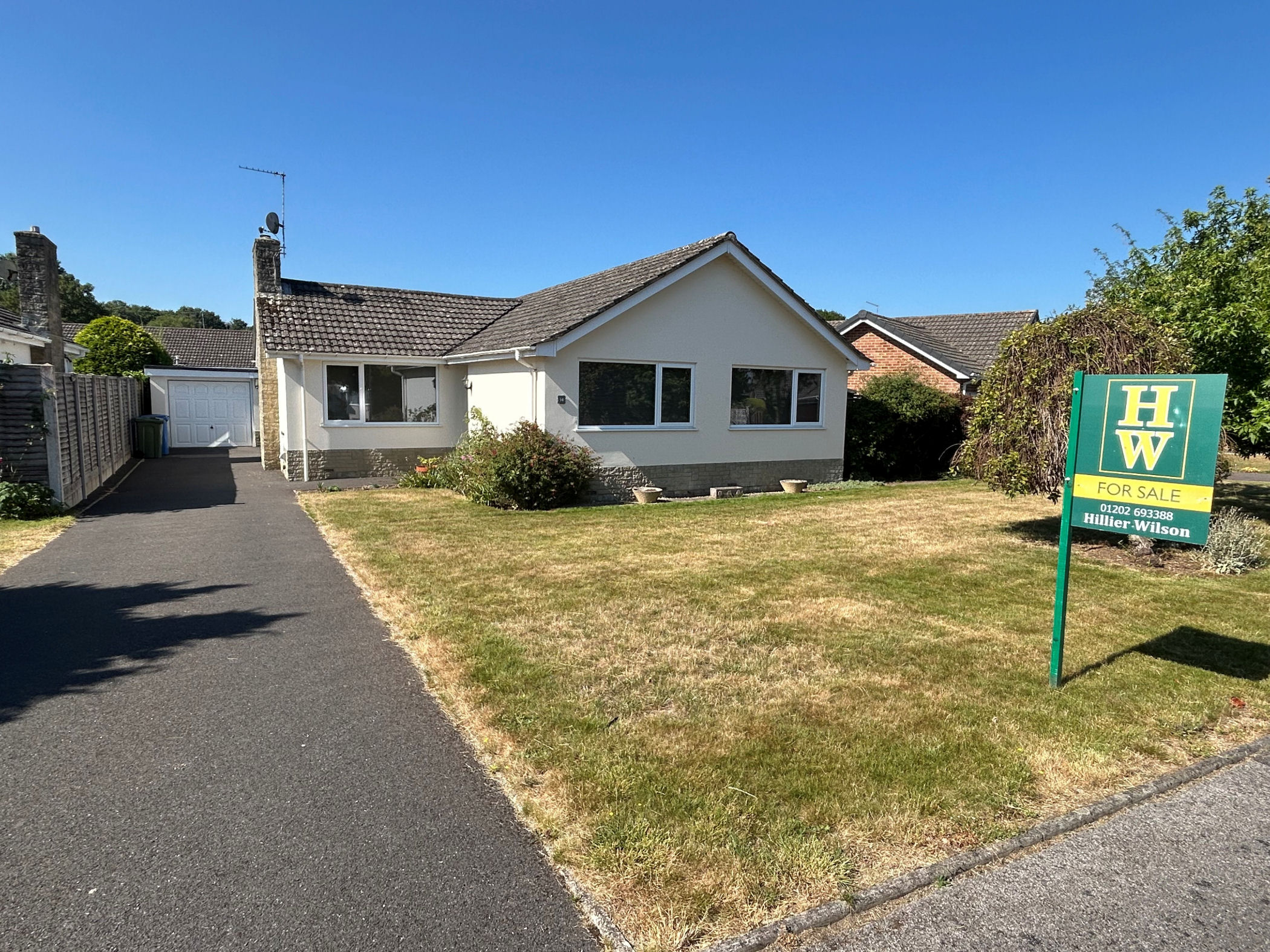 2 Bedroom Detached Bungalow : Longespee Road, Merley, Wimborne